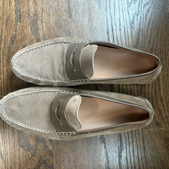 Hugo Boss Brown Loafers Classic Slip-Ons - Picture 1 of 3